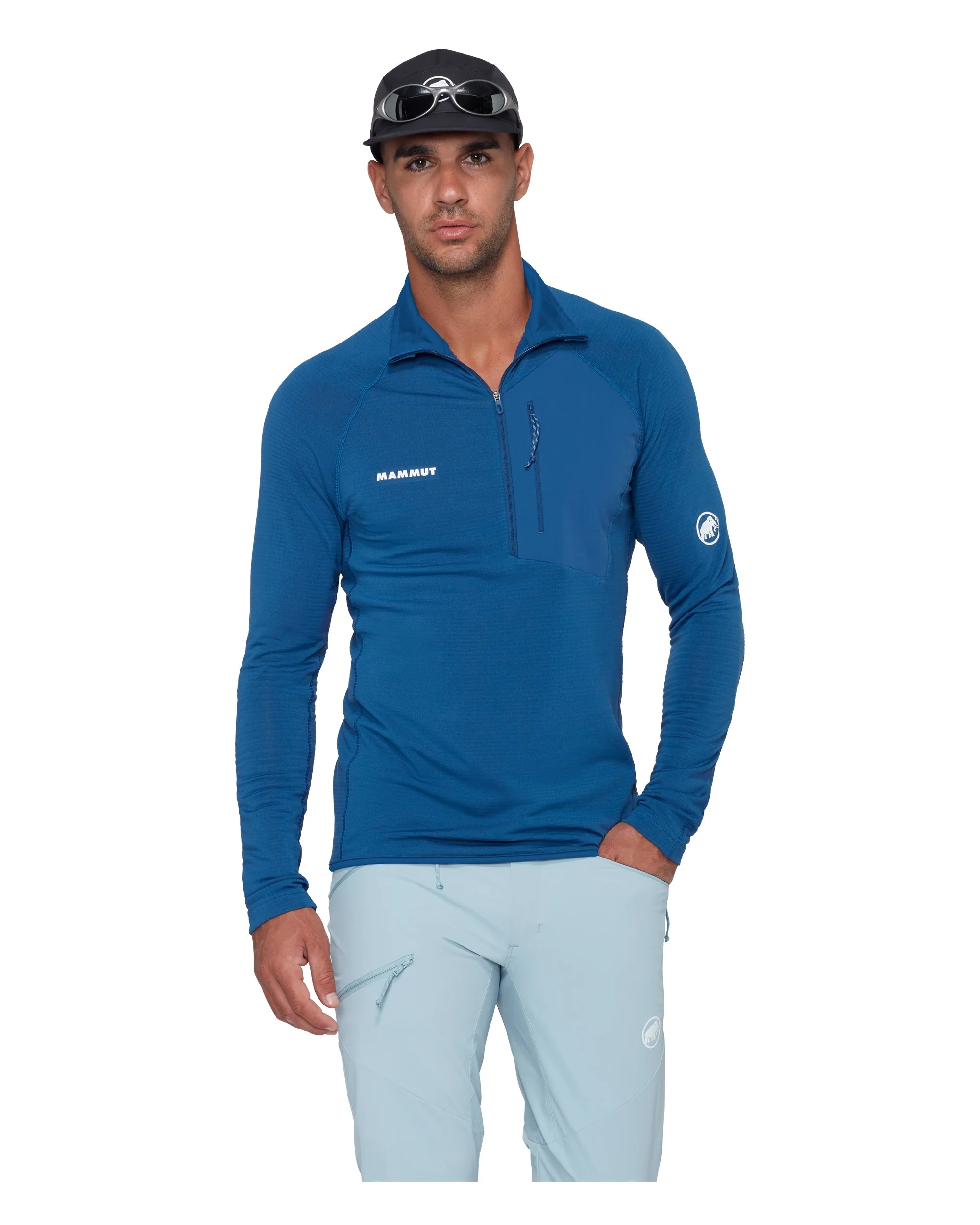 Aenergy Light ML Half Zip Pullover Mens - Tschiel - Image 2