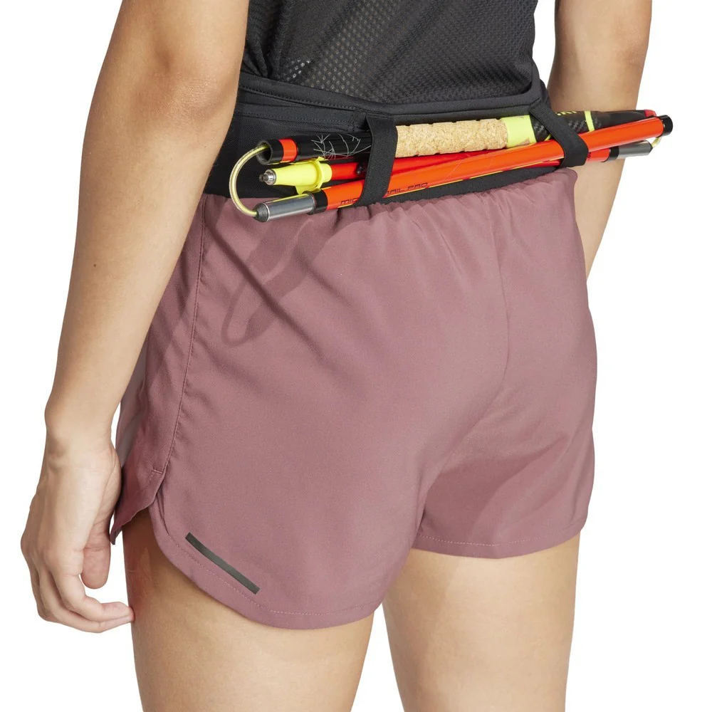 Agravic Shorts Womens - Quiet Crimson - Image 5