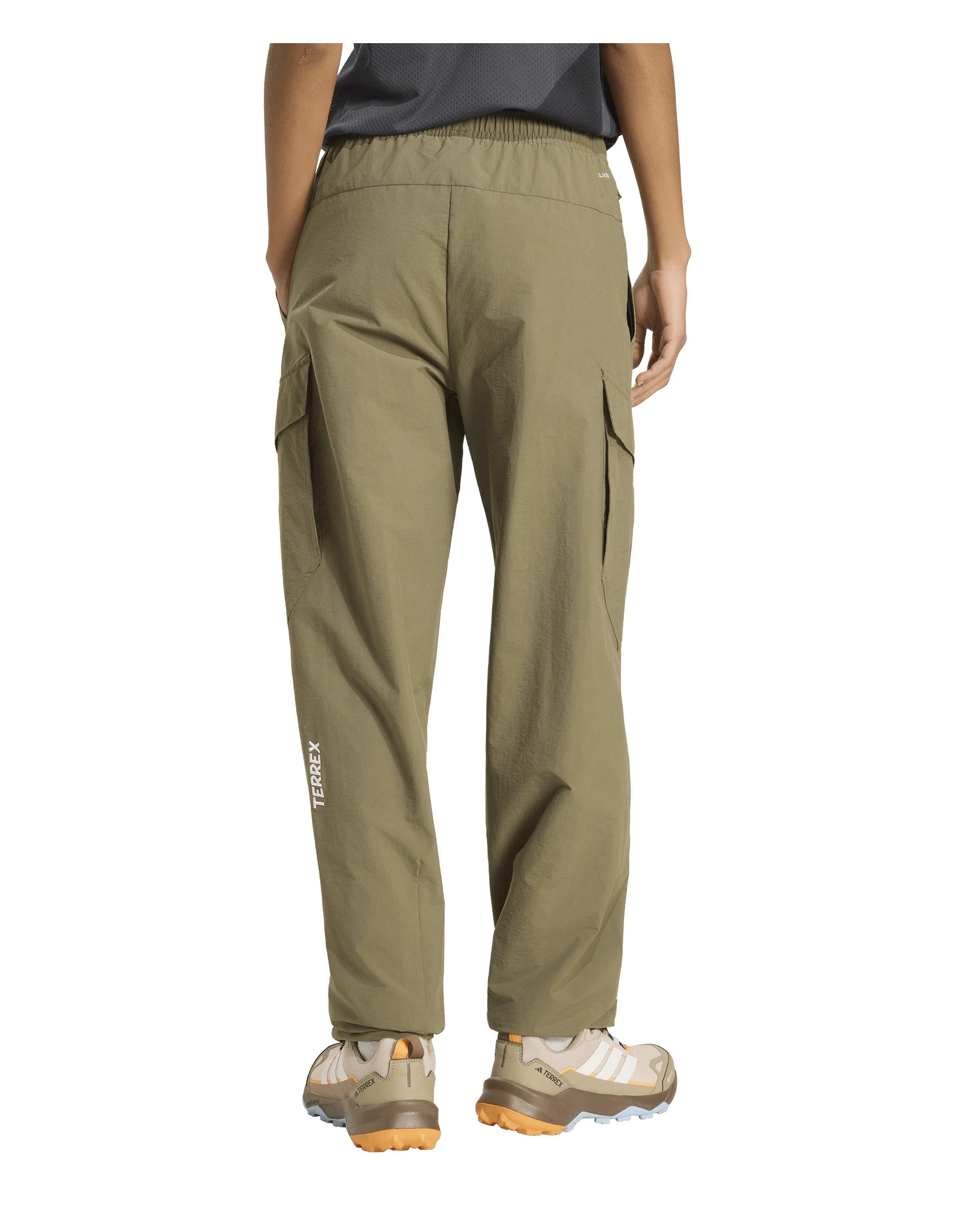 Cargo Pants Womens - Olive Strata - Image 3