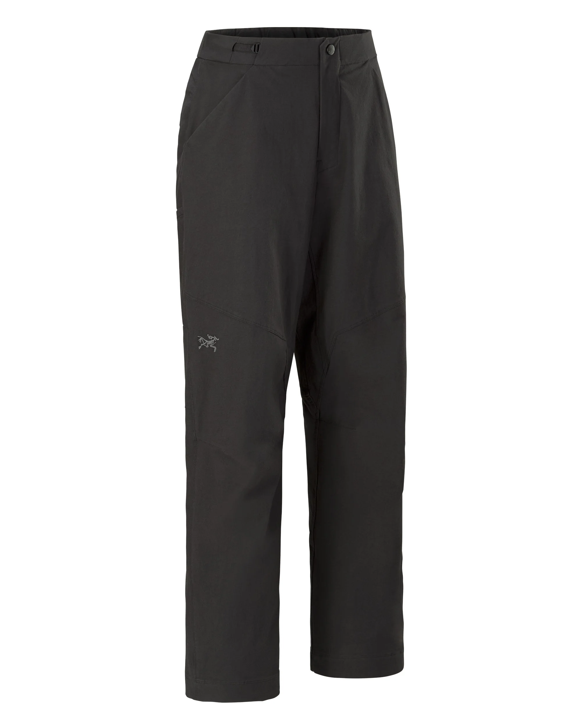 Clarkia Cotton Pant Wide Leg Womens - Black