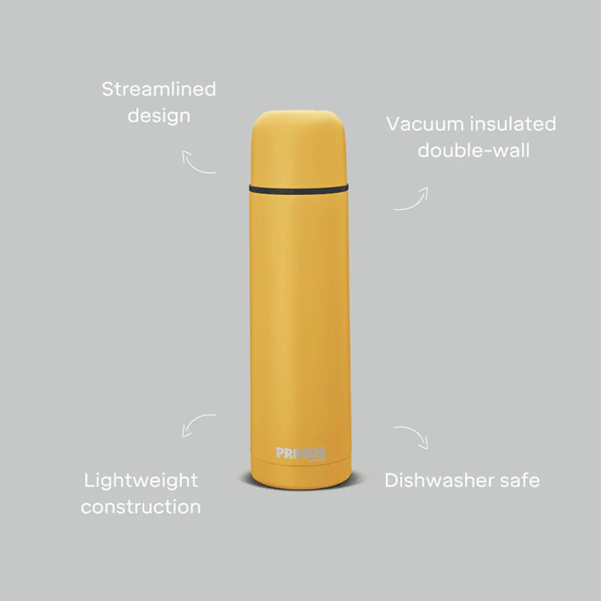 Classic Light Vacuum Bottle 0.5L - Stone Gold - Image 2