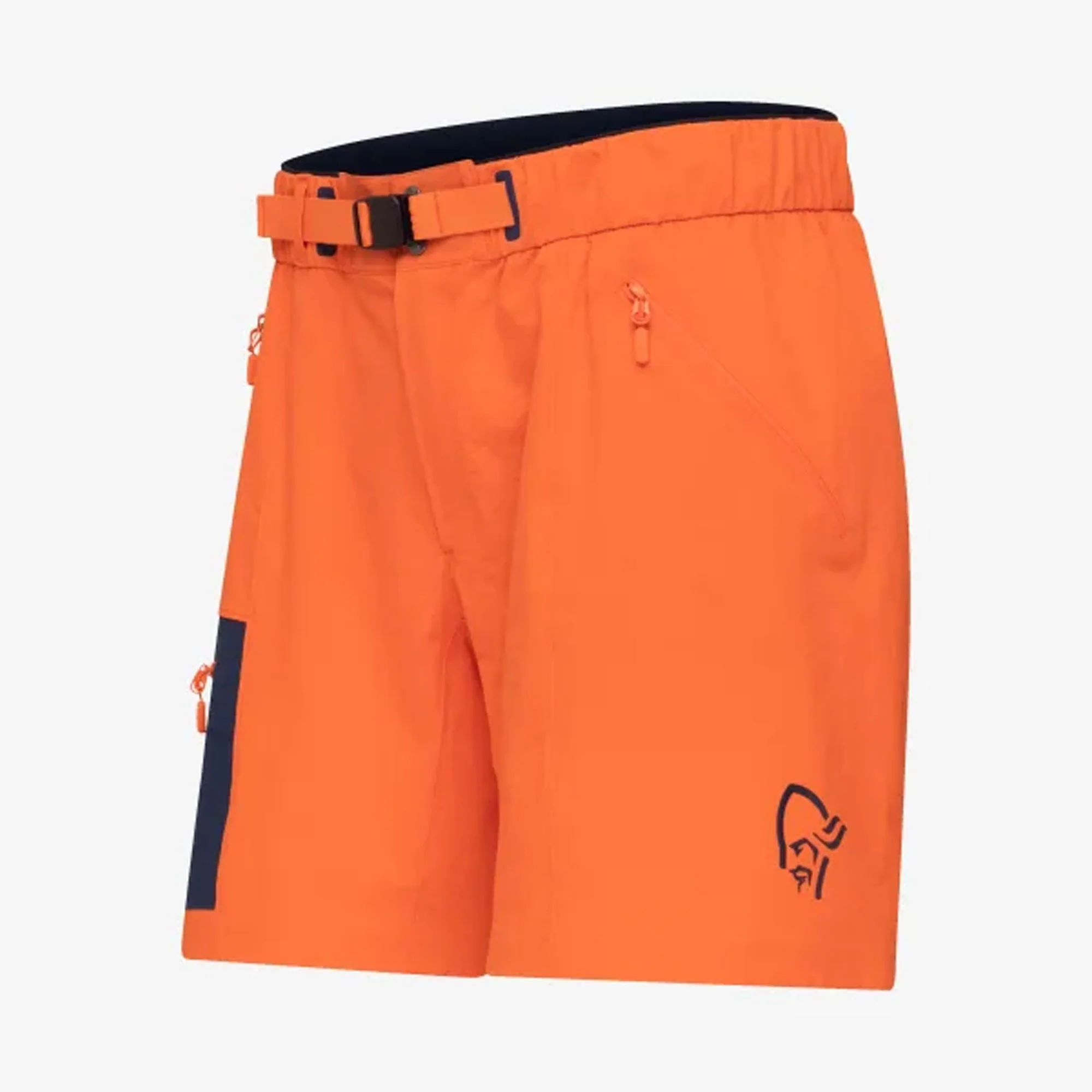 Falketind Flex1 Light Shorts Womens - Orange Alert - Image 2
