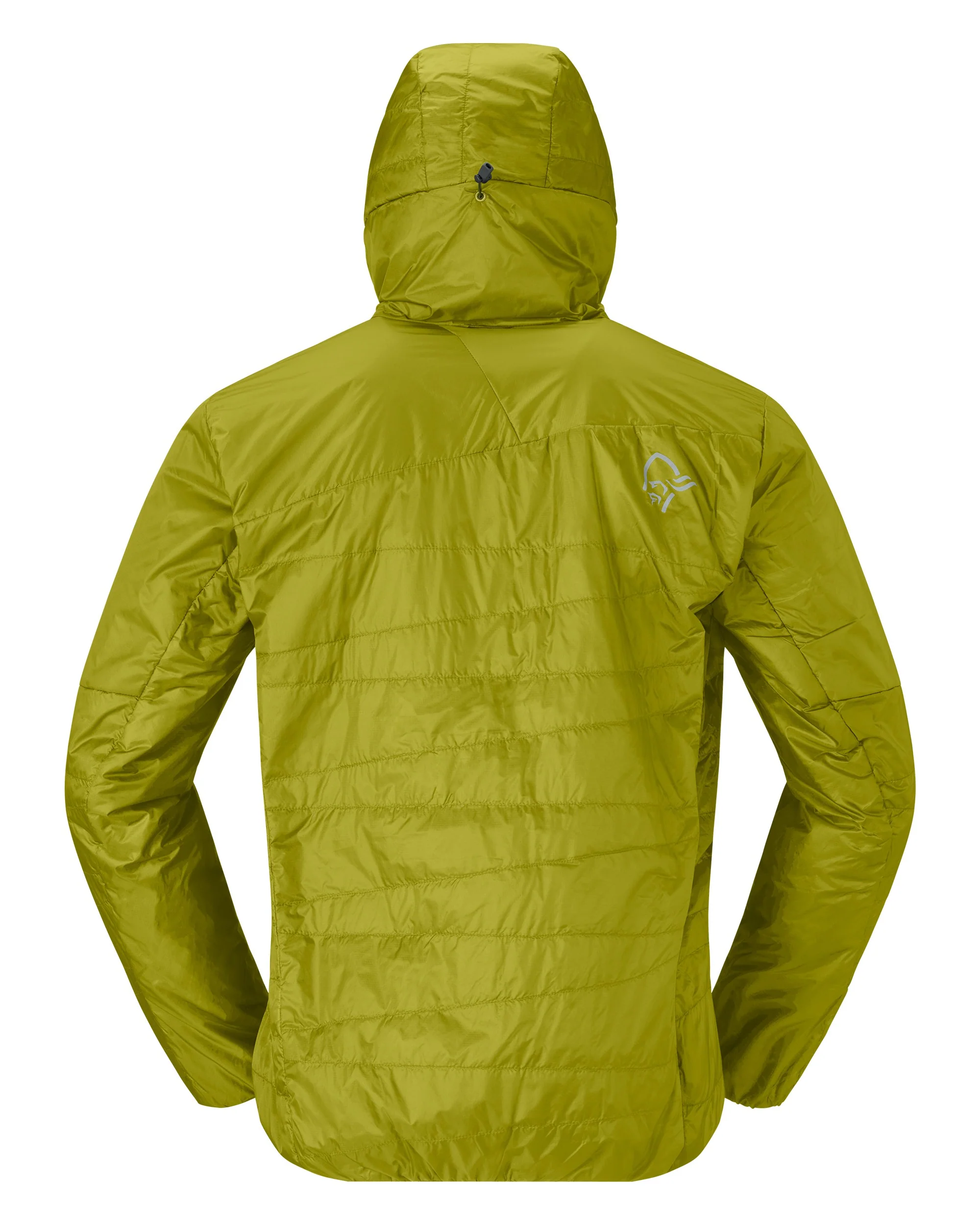 Falketind Thermo40 Zip Hood Mens - Golden Lime - Image 2