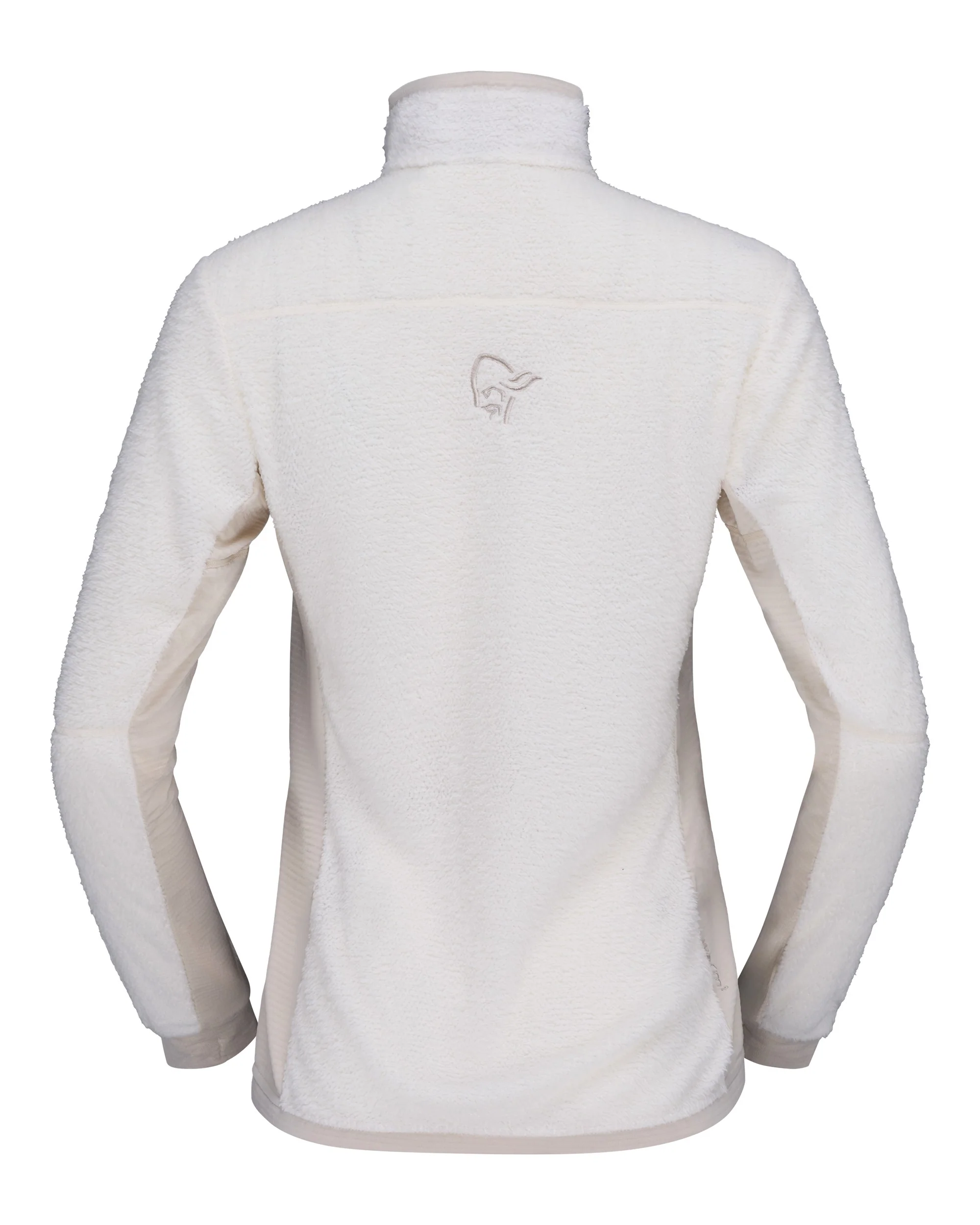 Falketind Warm1 Active Jacket Womens- Snow White/Oatmeal - Image 2