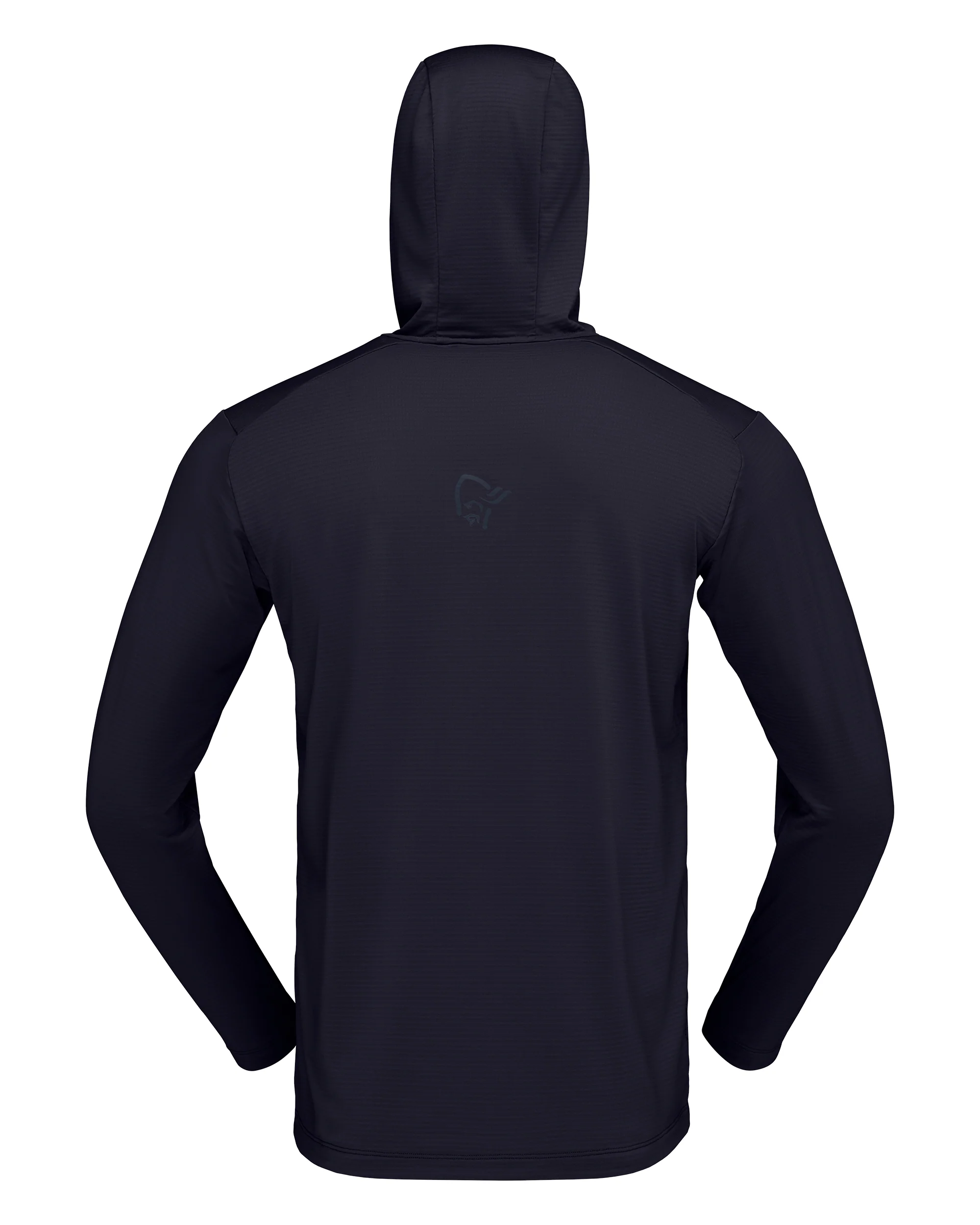 Falketind Warm1 Hood Mens - Caviar Black - Image 2