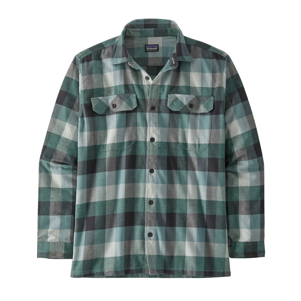 Midweight Fjord Flannel Shirt - Guides: Nouveau Green