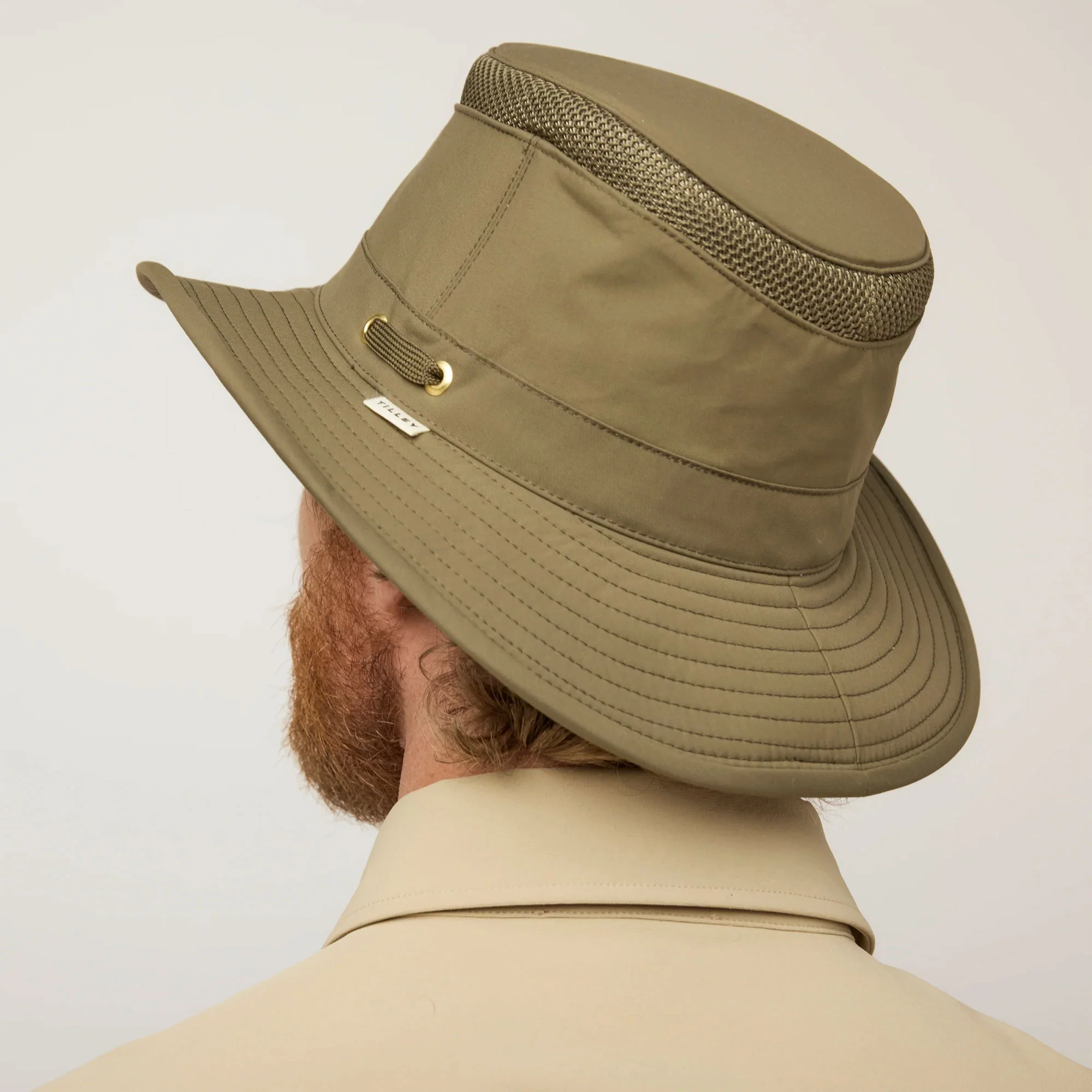 LTM5 Airflo Medium Brim Hat - Olive - Image 5