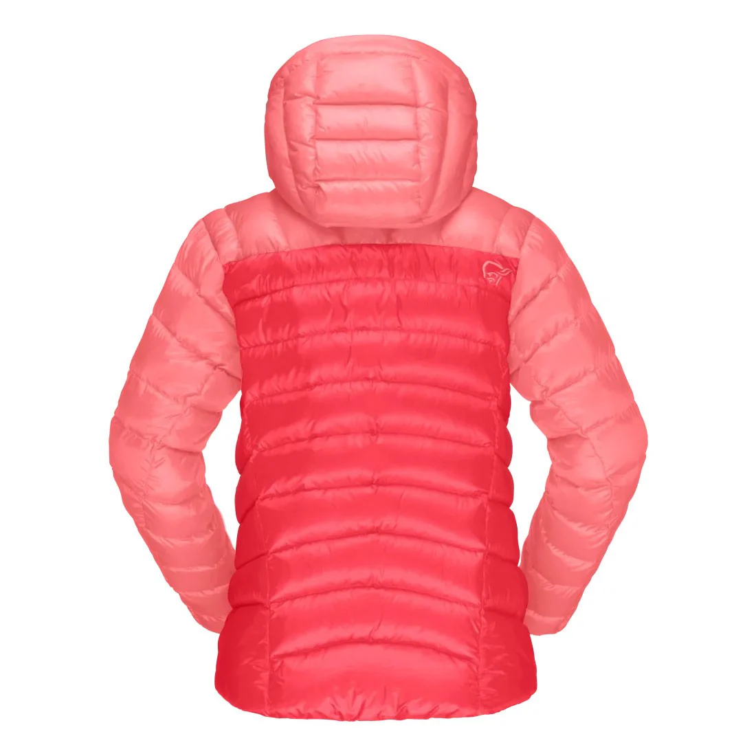 Lyngen Down850 Hood Womens - Watermelon - Image 2