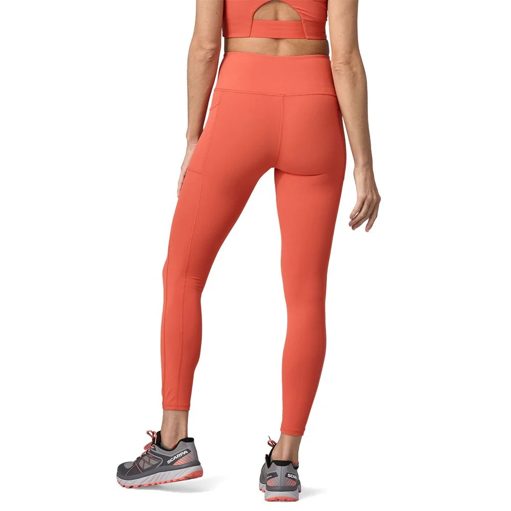Maipo 7/8 Stash Tights Womens - Pimento Red - Image 3