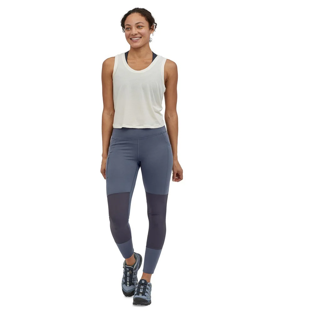 Pack Out Hike Tights Womens- Smolder Blue - Image 5