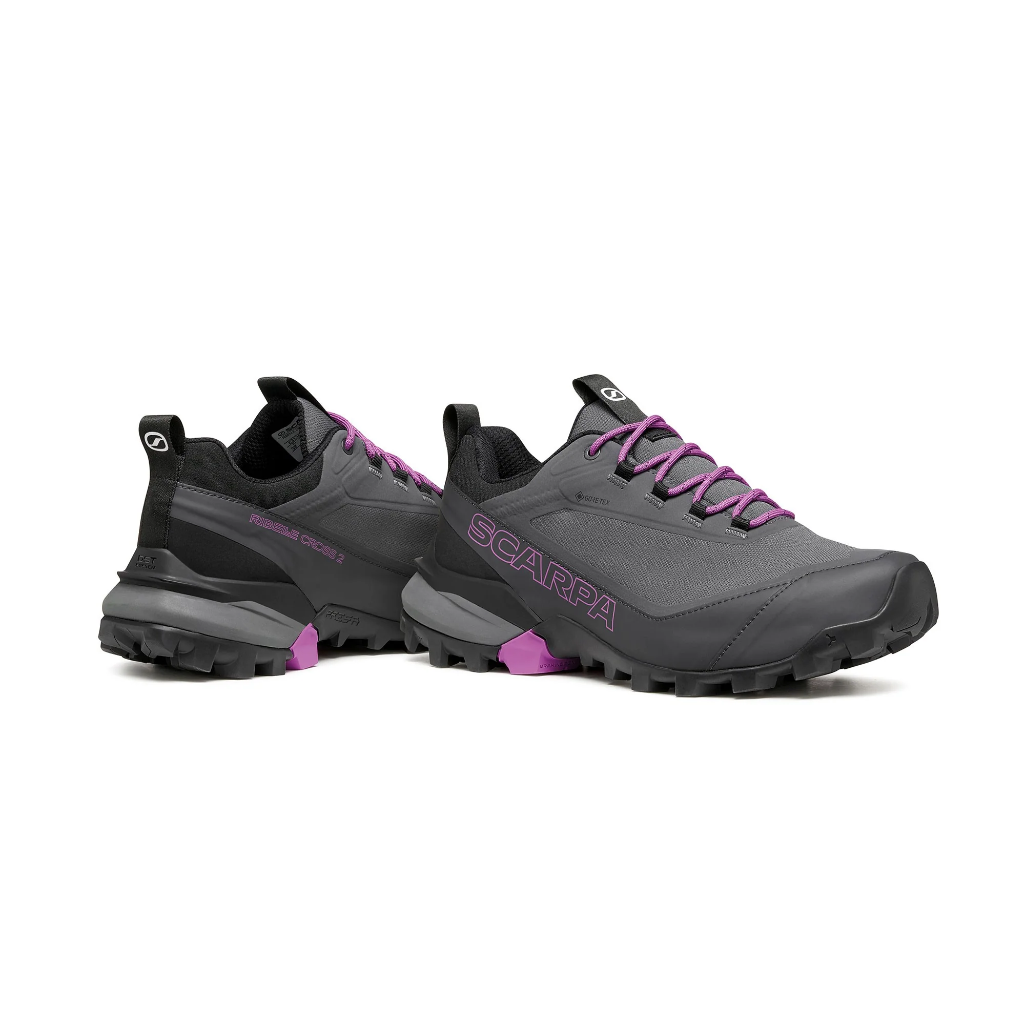 Ribelle Cross 2 GTX Womens - Dark Grey/Purple - Image 3