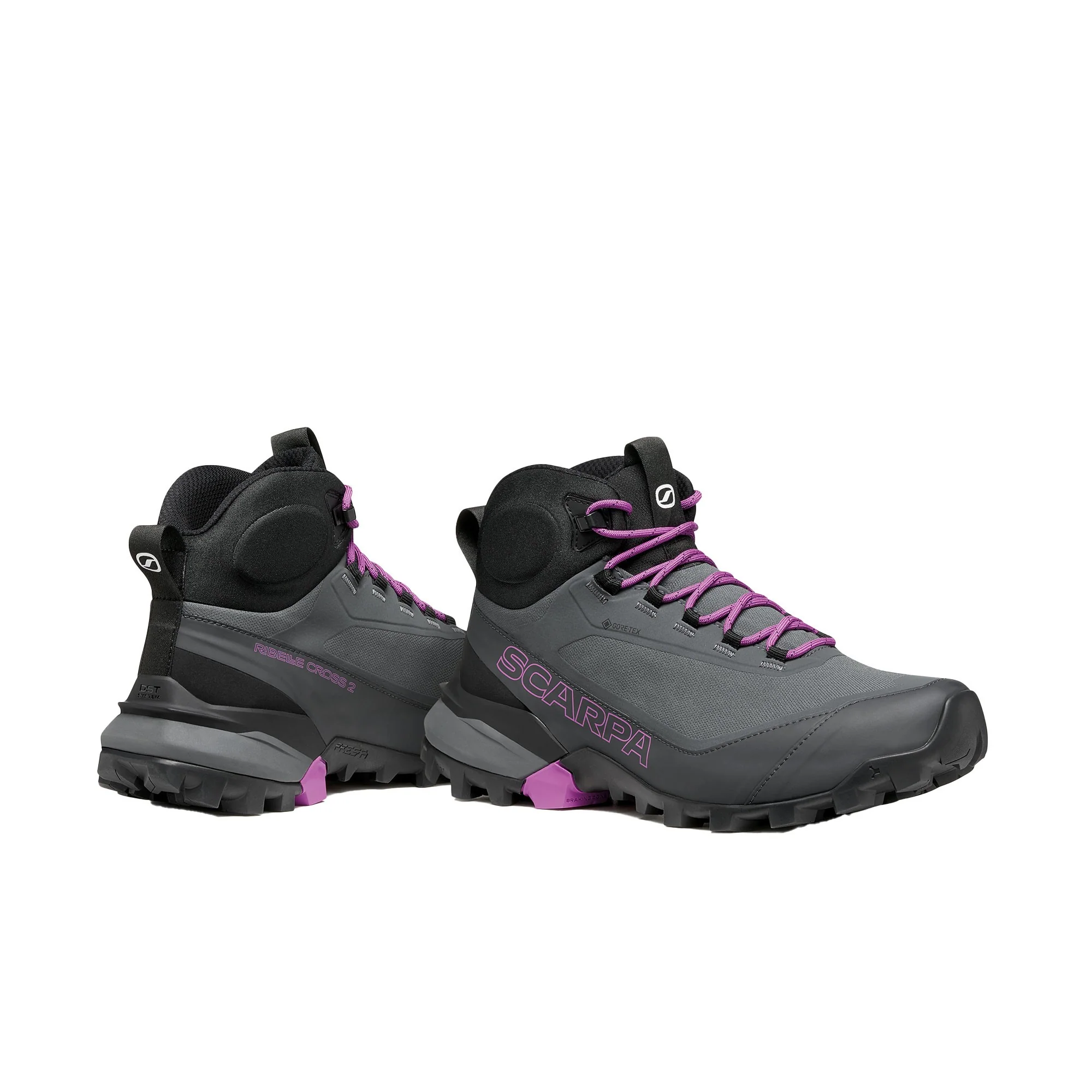 Ribelle Cross 2 Mid Gtx - Dark Grey/Purple - Image 3