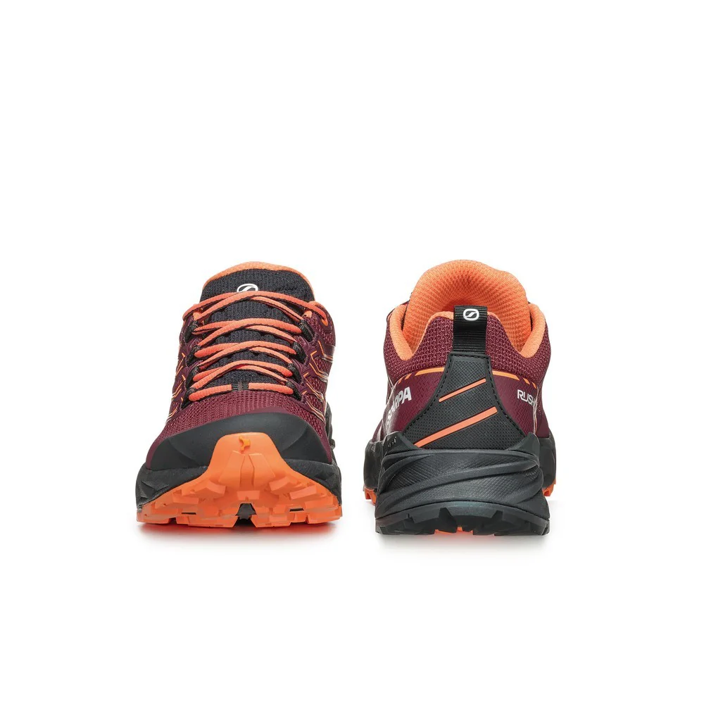 Rush 2 GTX Womens - Burgandy-Dusty Orange - Image 4