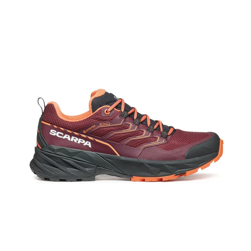 Rush 2 GTX Womens - Burgandy-Dusty Orange - Image 7
