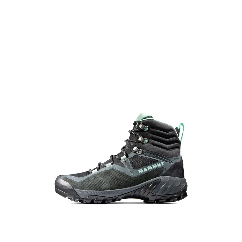 Sapuen High GTX Womens - Dark Steel-Neo Mint - Image 2