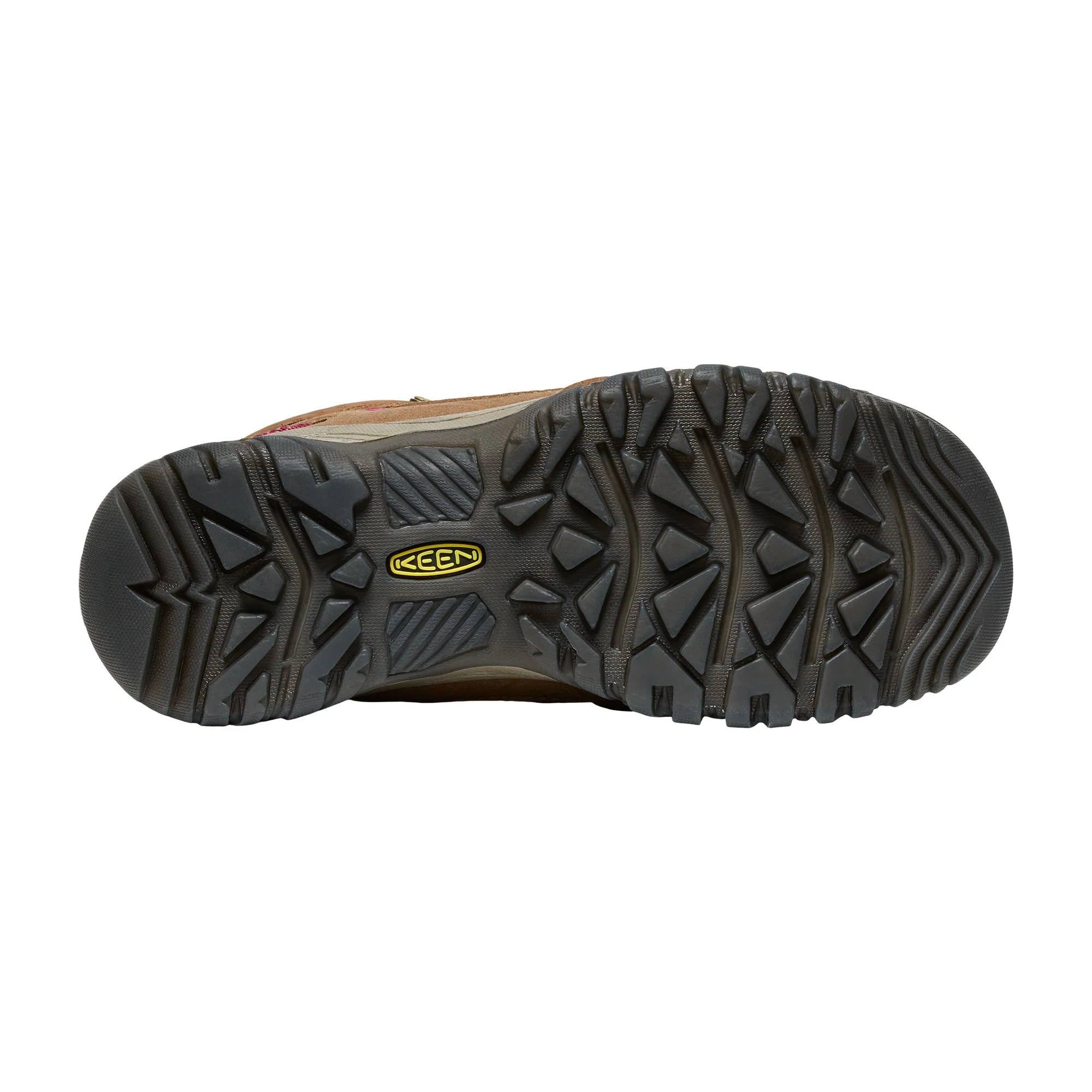 Targhee IV Mid WP Womens - Bison/Beaujolais - Image 4