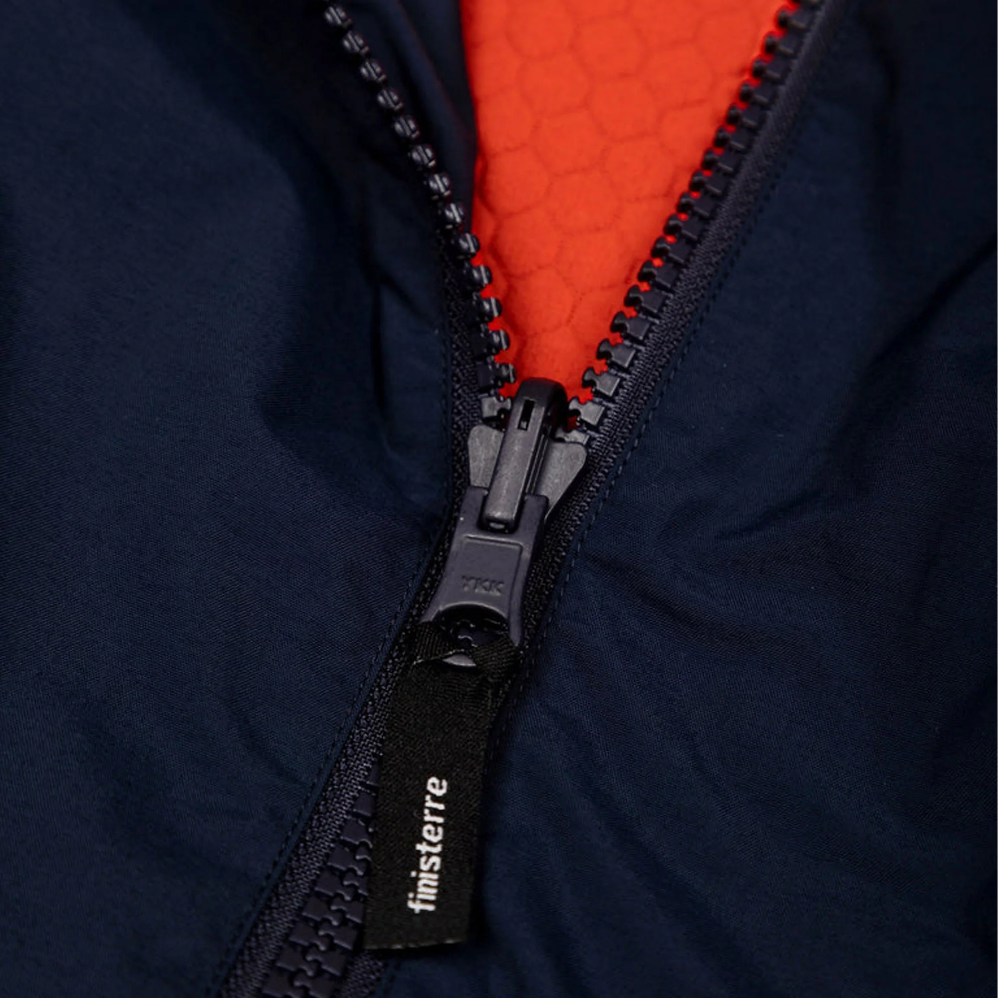 Tego Long Sleeve Robe - Navy/Flame - Image 8