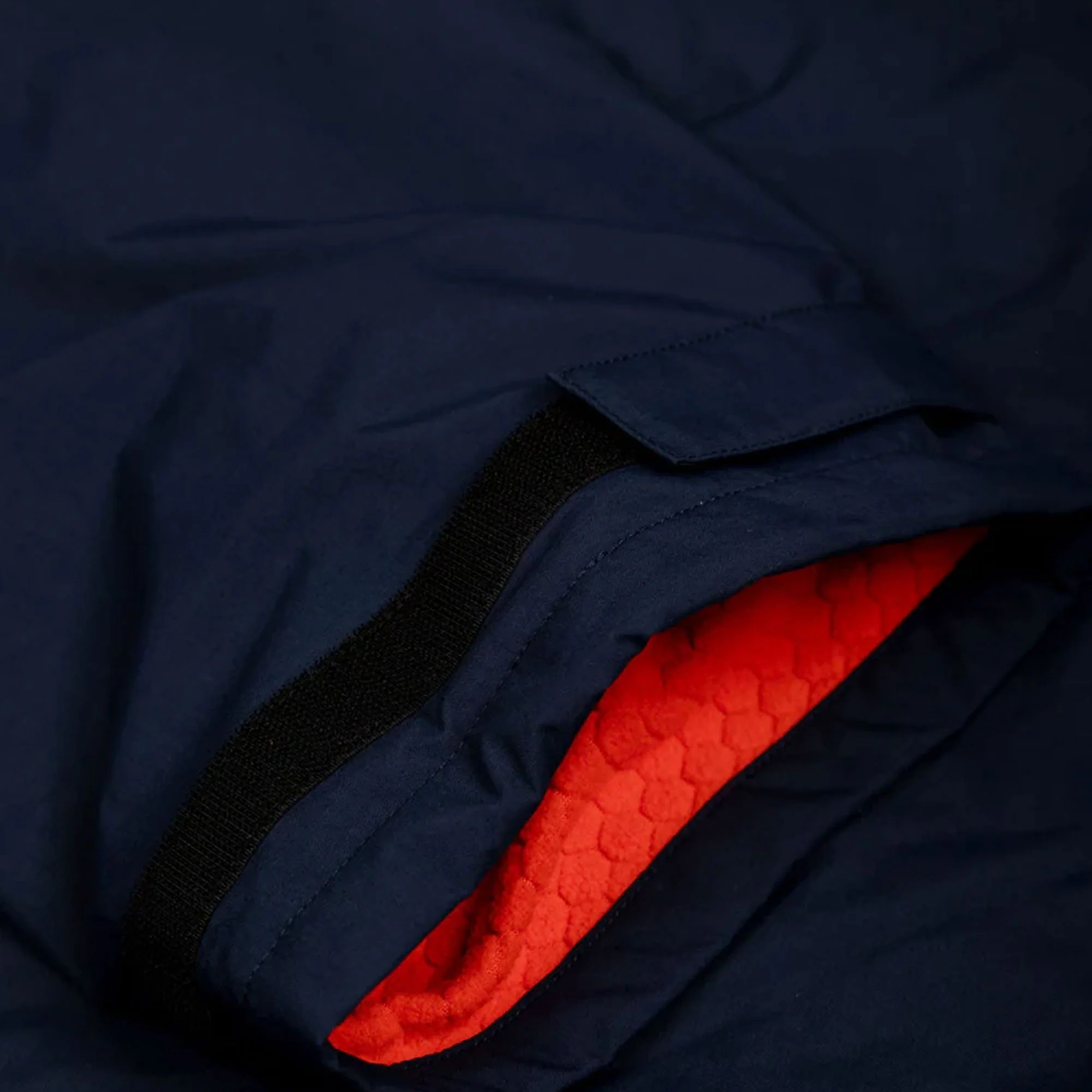 Tego Long Sleeve Robe - Navy/Flame - Image 9
