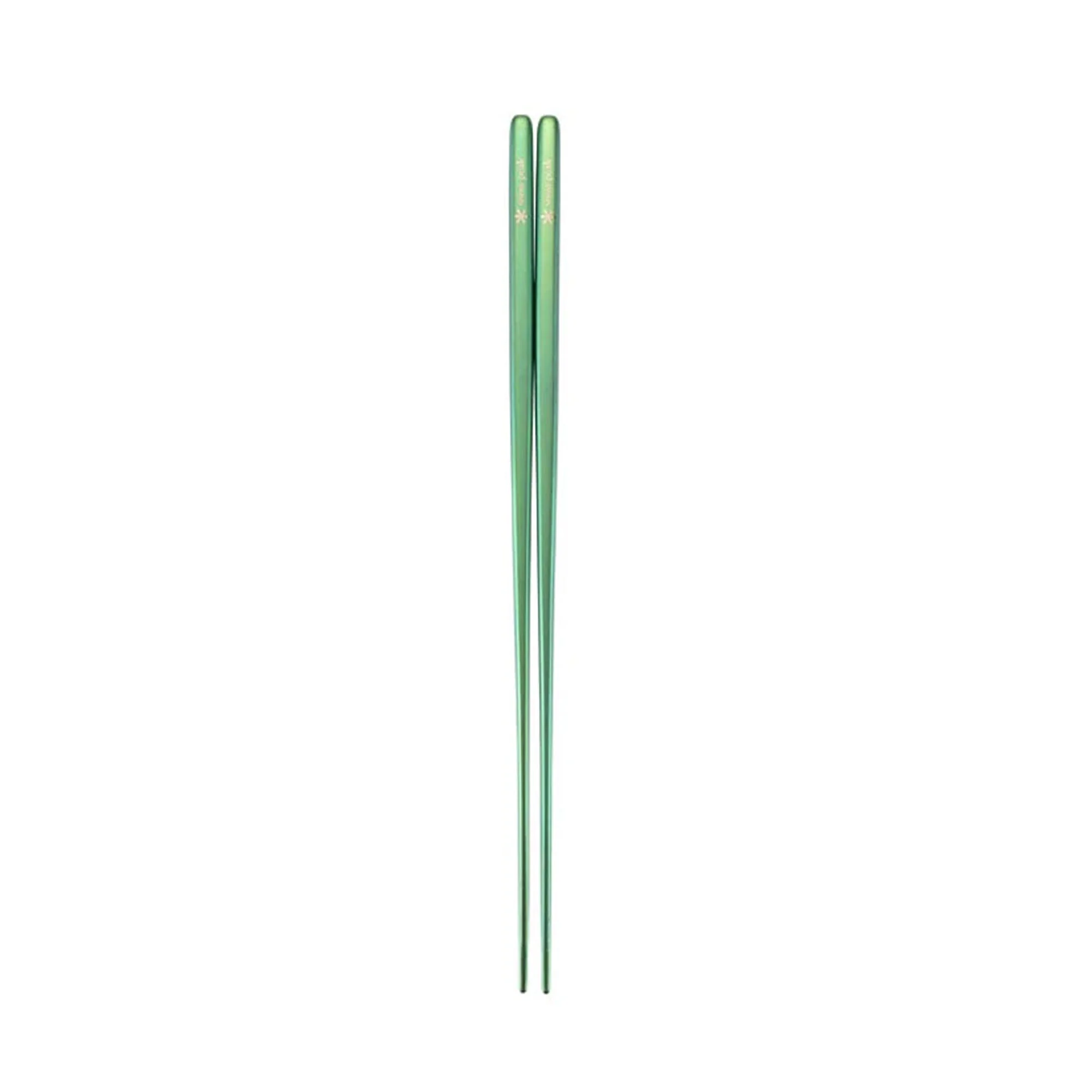 Titanium Chopsticks - Green - Image 2