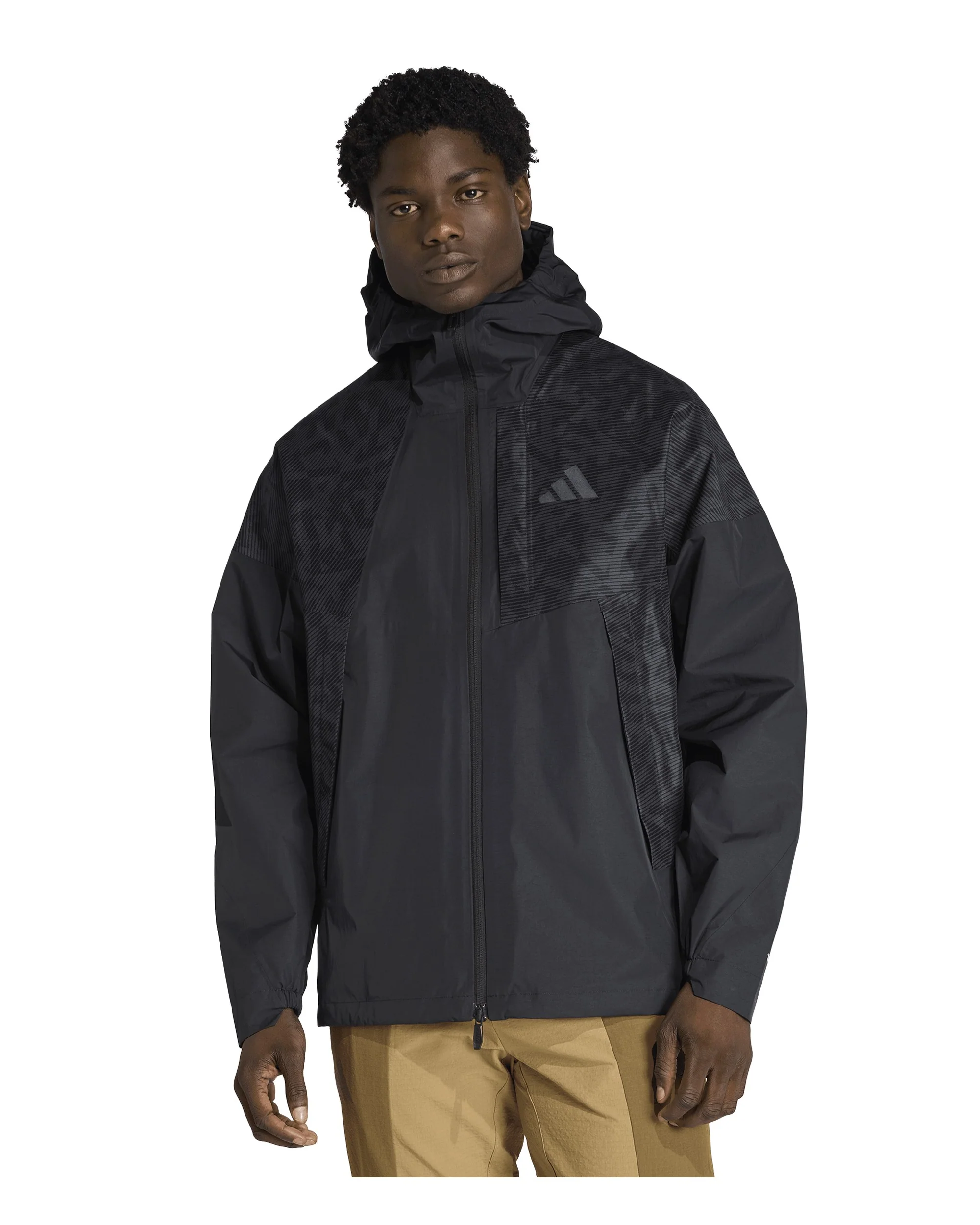 Xperior Hybrid Primeknit Climaproof Jacket Mens - Black - Image 2