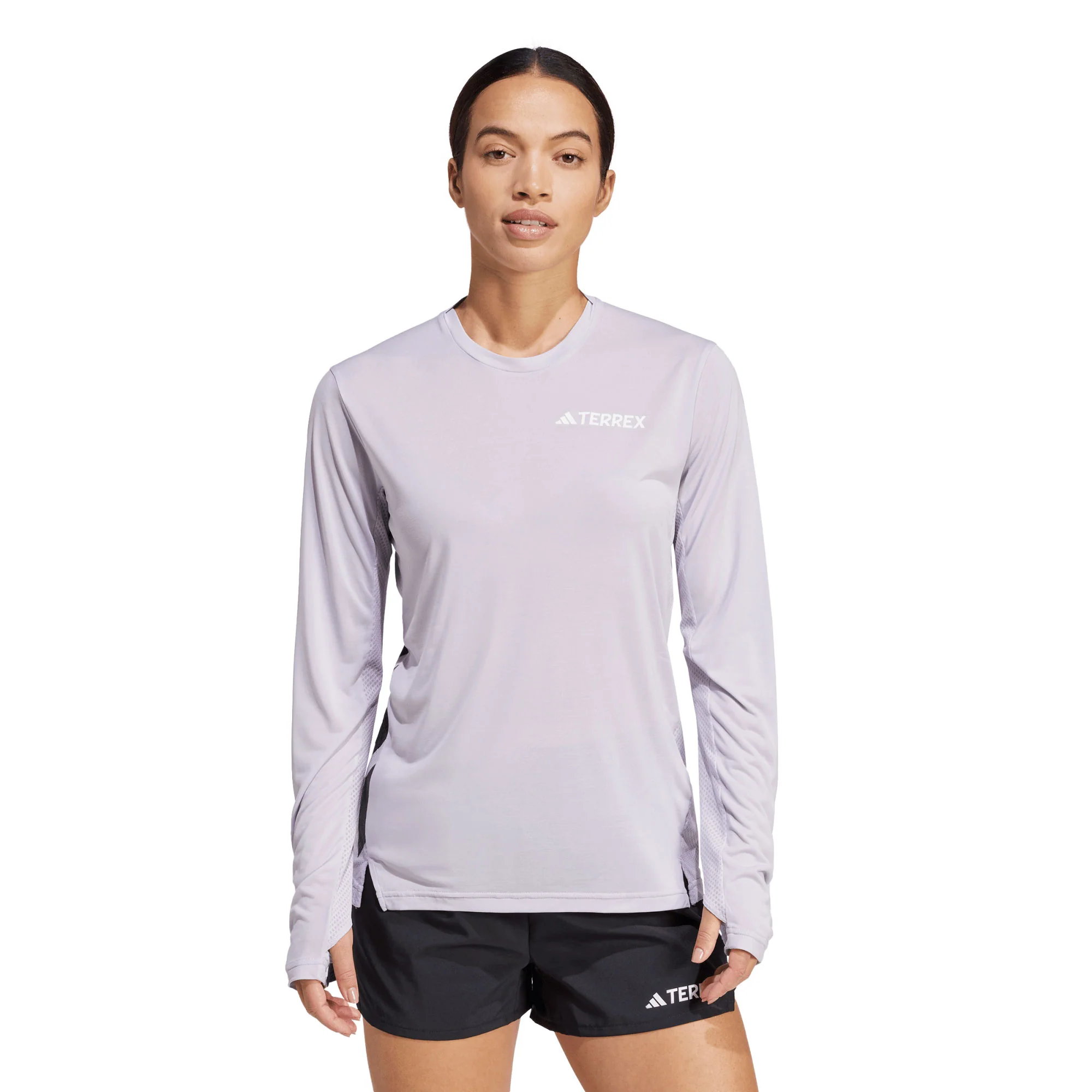 Xperior LS Tee Womens - Silver Dawn - Image 2